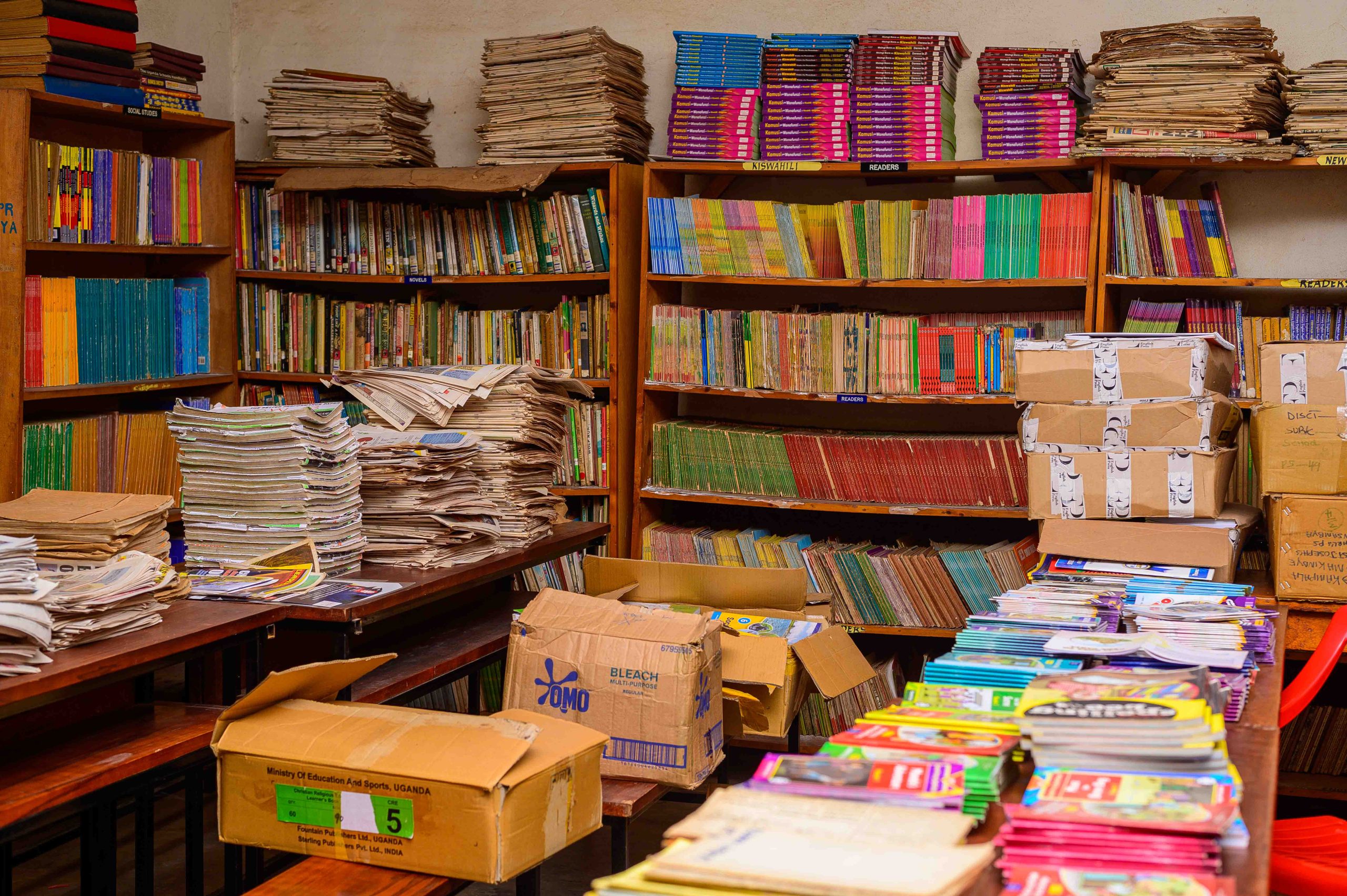 STOCKED LIBRARY